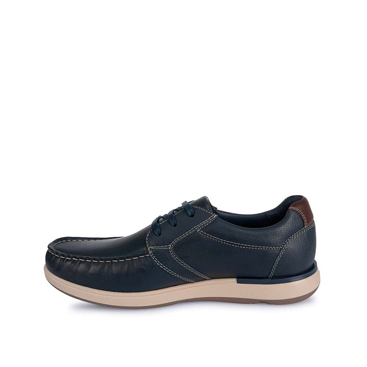 RABBIT - Zapato Derby Casual CB4-003 Azul Calimod Cuero