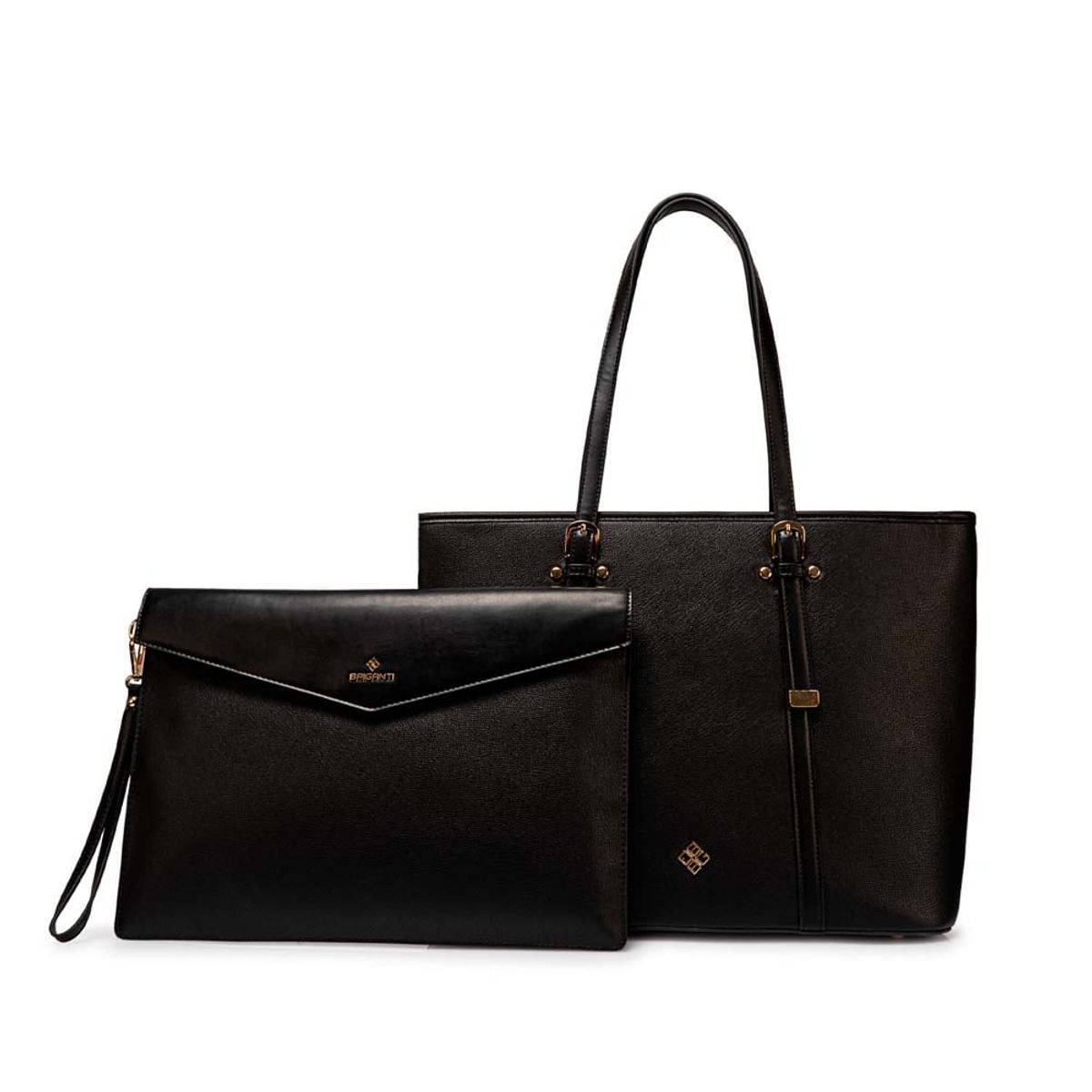 VIALE - Cartera Universitaria Tote BRI-CJ2502 Negro Briganti