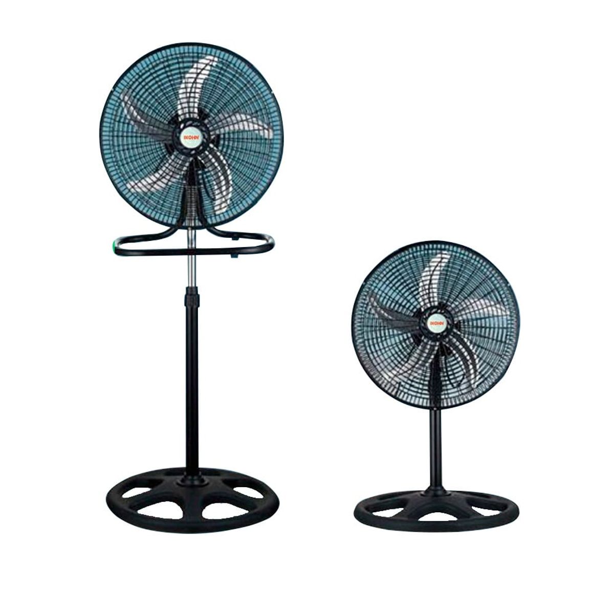 GENERICO - Ventilador giratorio IKOHN 3 en 1 / 150w IK-188