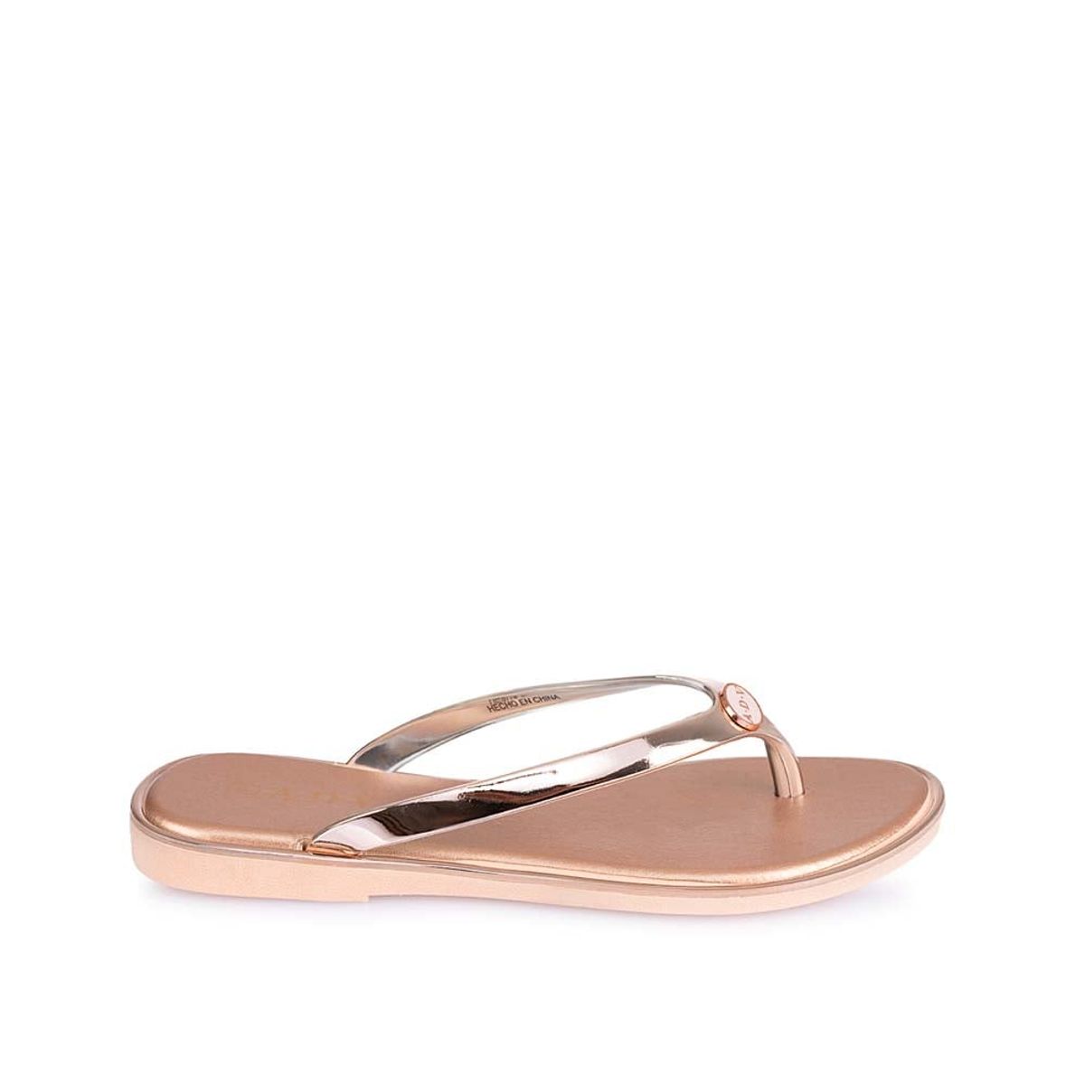 ADV - Sandalia  Playero ABY-2522 Oro Rosa ADV