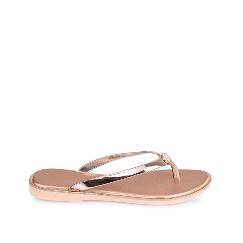ADV - Sandalia  Playero ABY-2522 Oro Rosa ADV