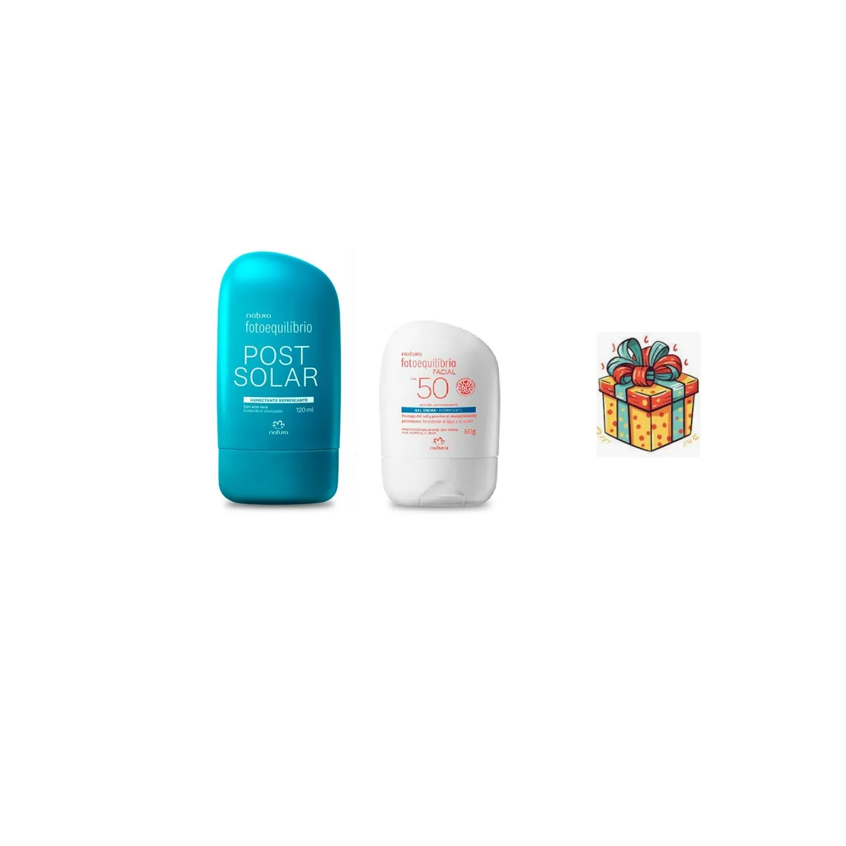 NATURA - Fotoequilíbrio post solar + facial fps50 y regalo Natura