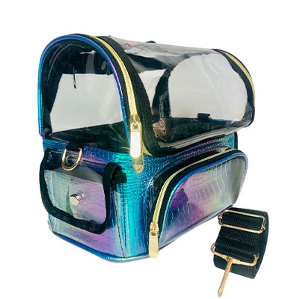 GENERICO - Maleta Maletin Organizador De Maquillaje Pro Tornasolado