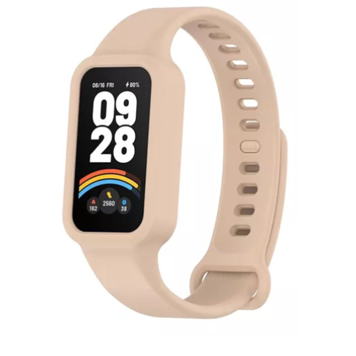 GENERICO - Corres Silicona para  Xiaomi Smart Band 9 Active  - Rosado