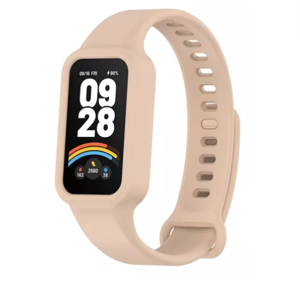 GENERICO - Corres Silicona para  Xiaomi Smart Band 9 Active  - Rosado