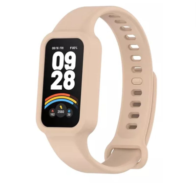 GENERICO - Corres Silicona para  Xiaomi Smart Band 9 Active  - Rosado