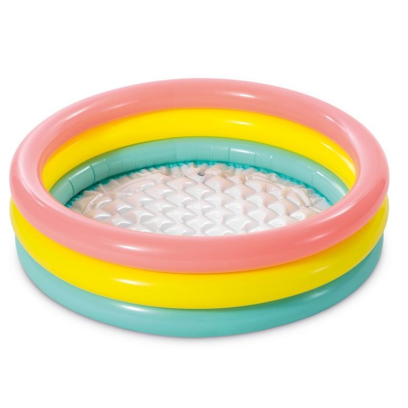 GENERICO - PISCINA 3 AROS BEBÉ SUNSET 86X25CM - 68L