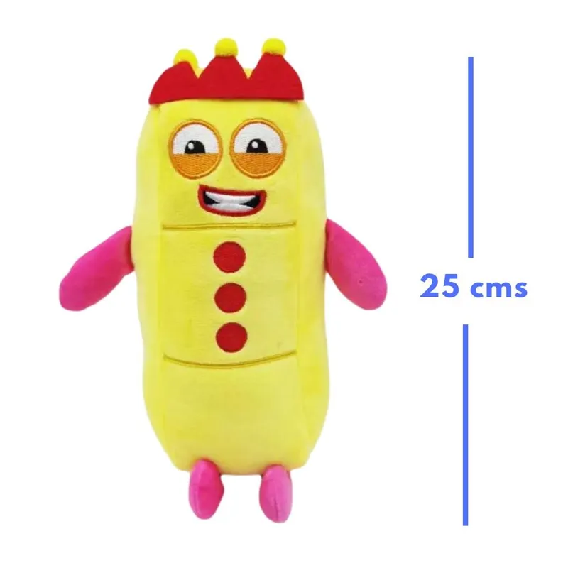 GENERICO - Peluche Number Blocks 3 Importados Number Three