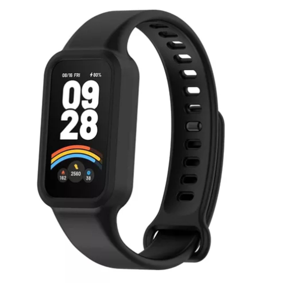 GENERICO - Corres Silicona para  Xiaomi Smart Band 9 Active  - Negro
