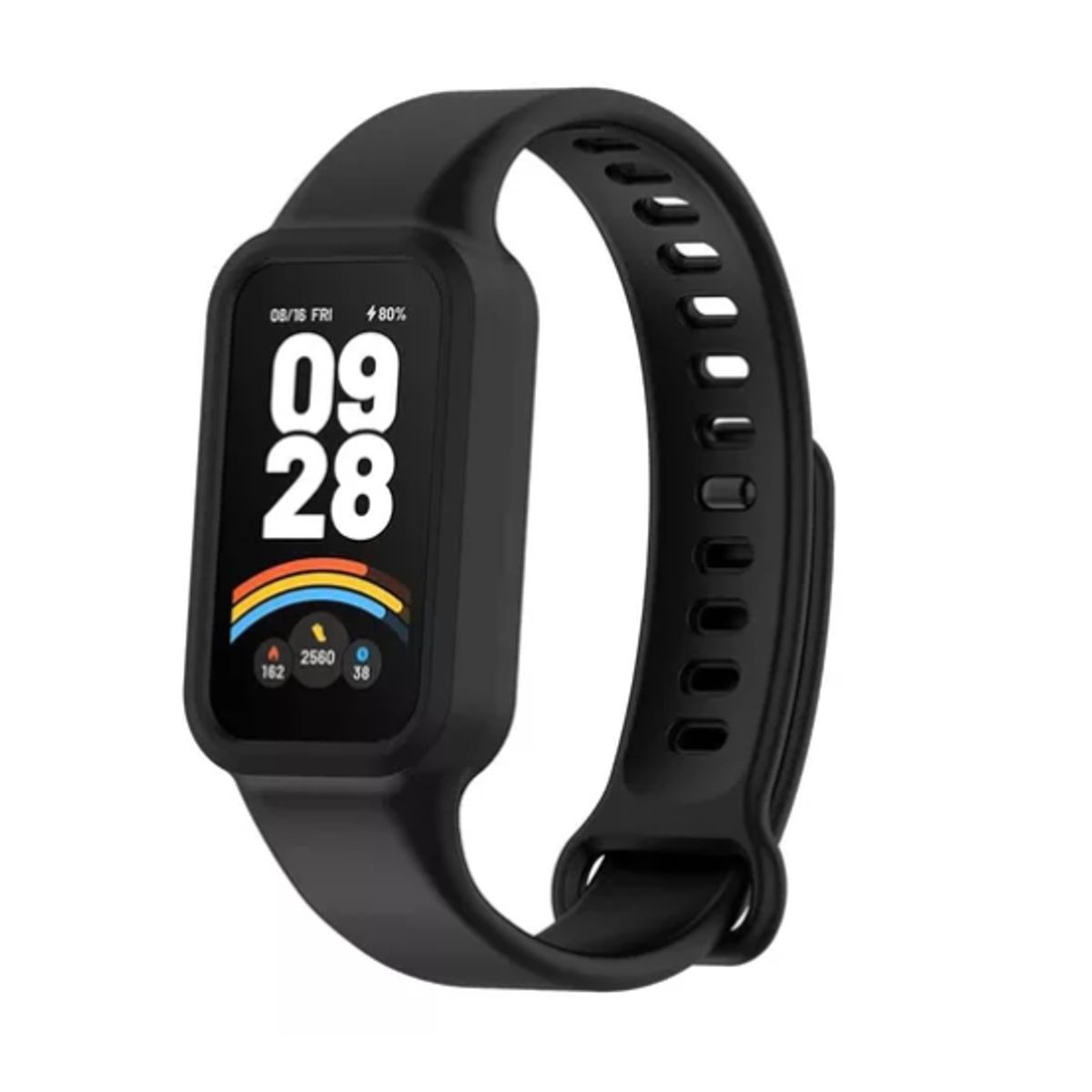 GENERICO - Corres Silicona para  Xiaomi Smart Band 9 Active  - Negro