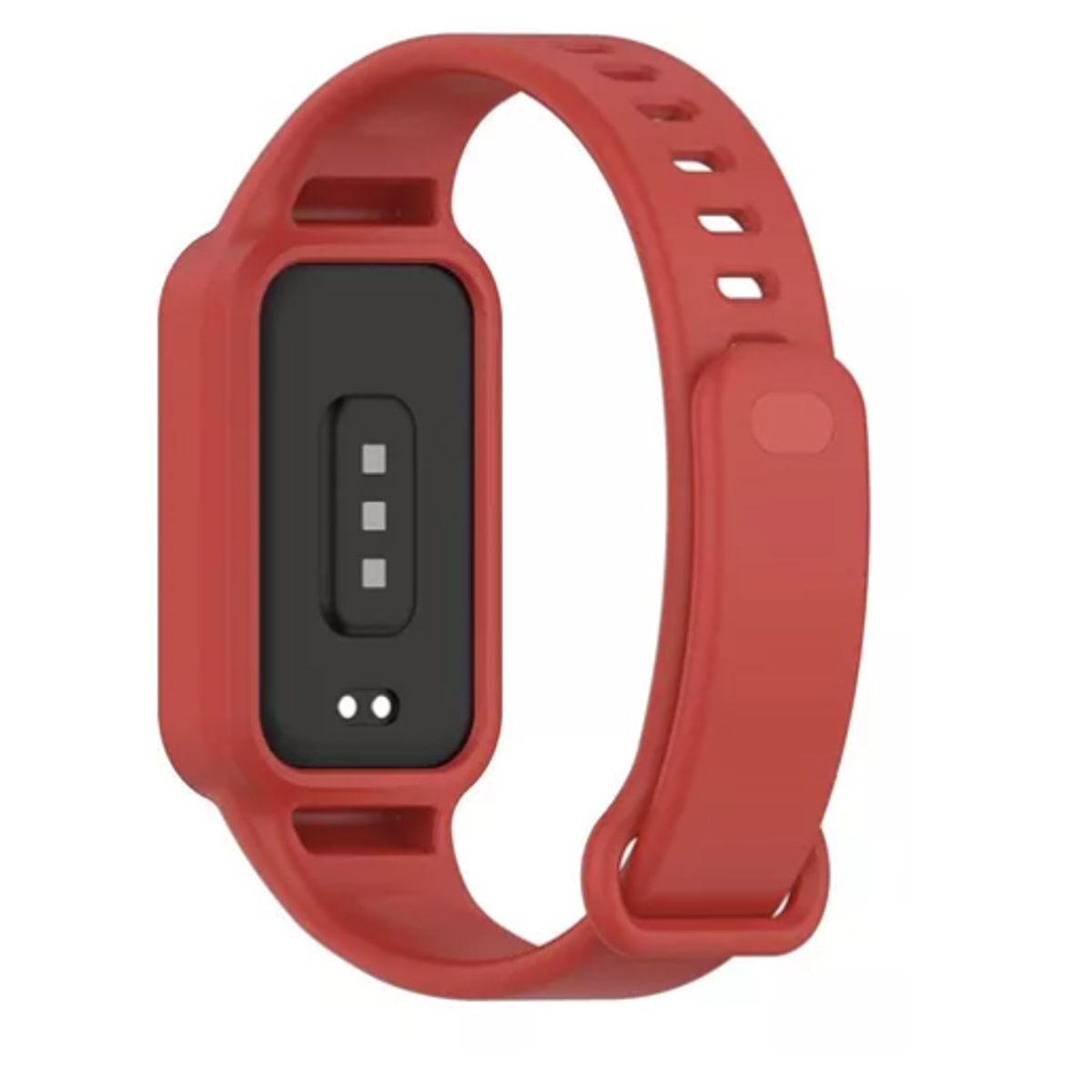 GENERICO - Corres Silicona para  Xiaomi Smart Band 9 Active  - Rojo