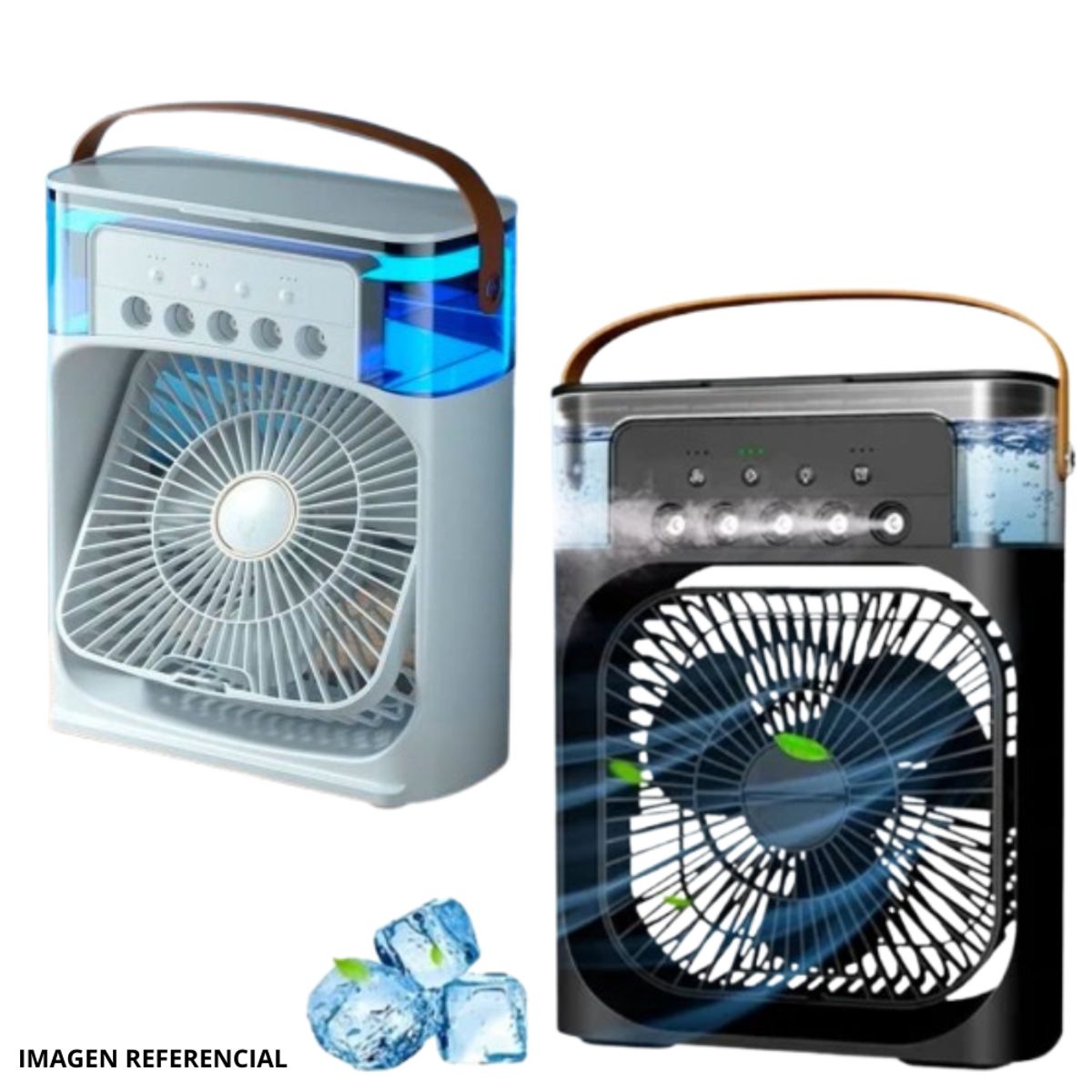 GENERICO - Ventilador Portátil Humidificador Aire Acondicionado 3 en 1