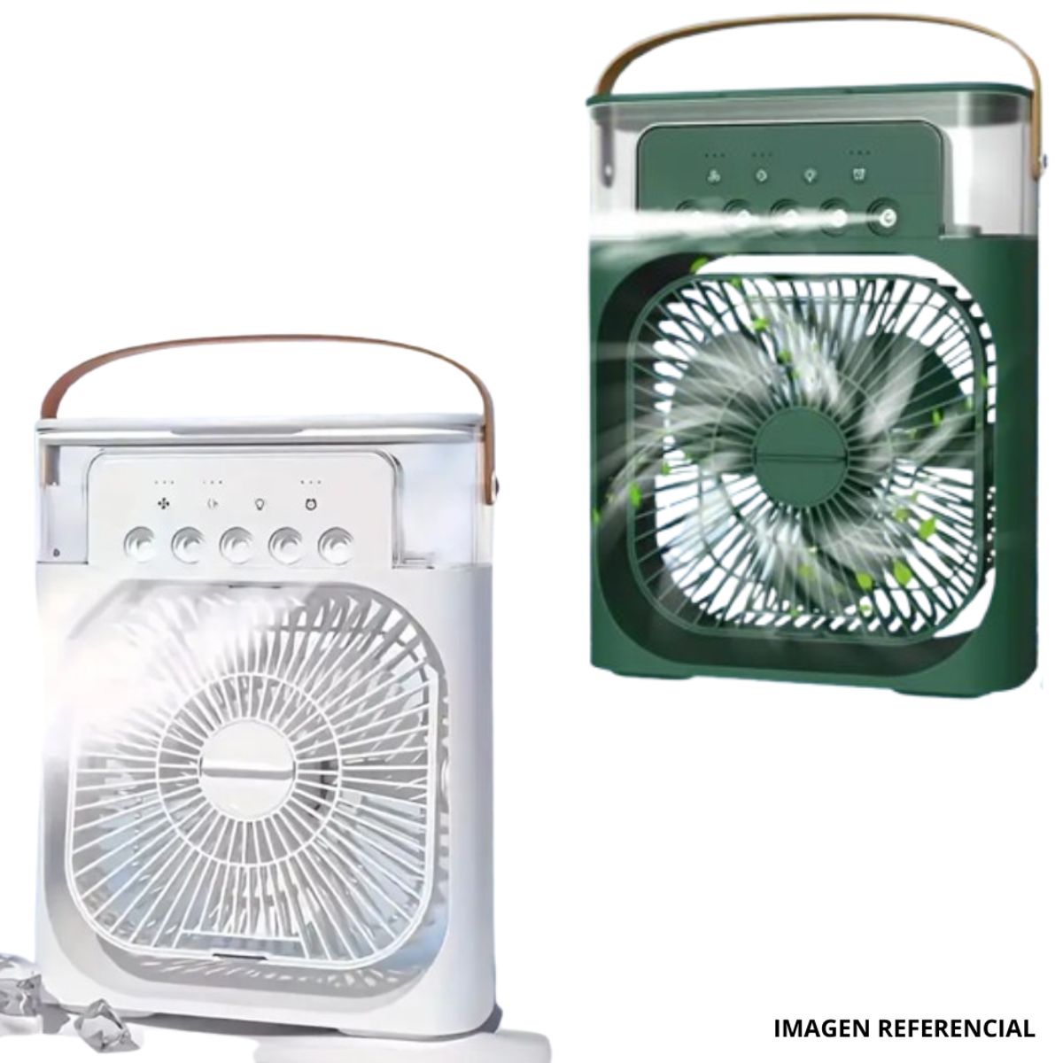 GENERICO - Ventilador Portátil Humidificador Aire Acondicionado 3 en 1