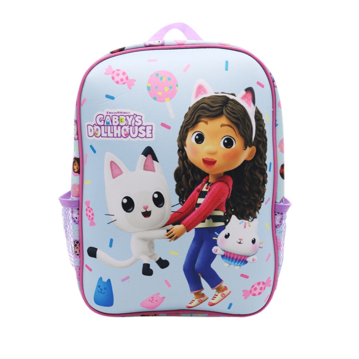 GENERICO - Pack Escolar Nido Mochila + Lonchera Gabby Dollhouse