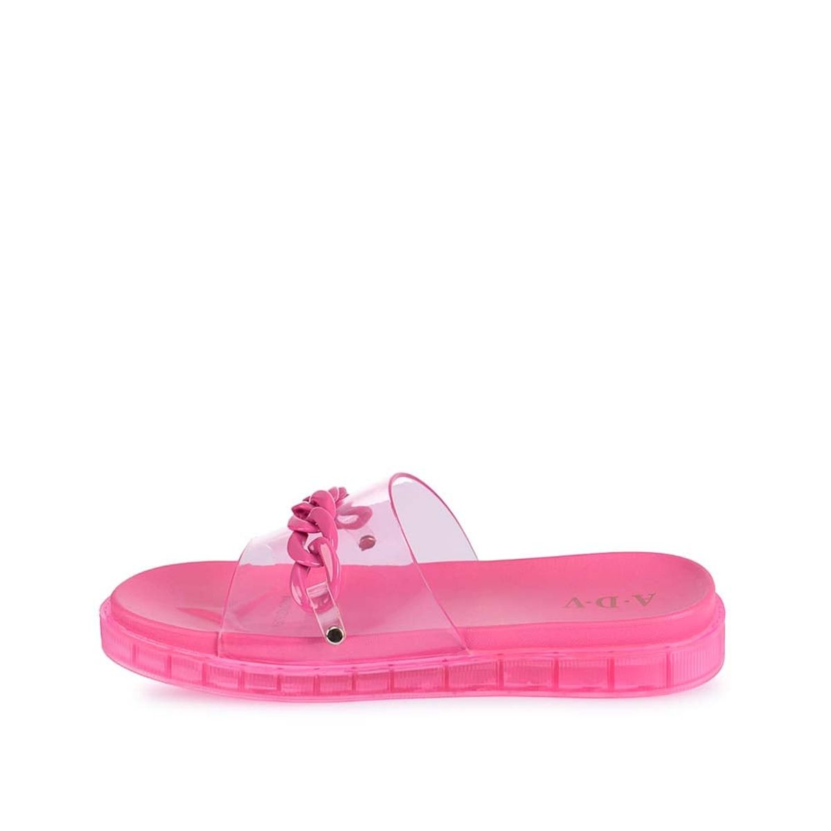 ADV - Sandalia Slide Casual ABY-2524 Fucsia ADV