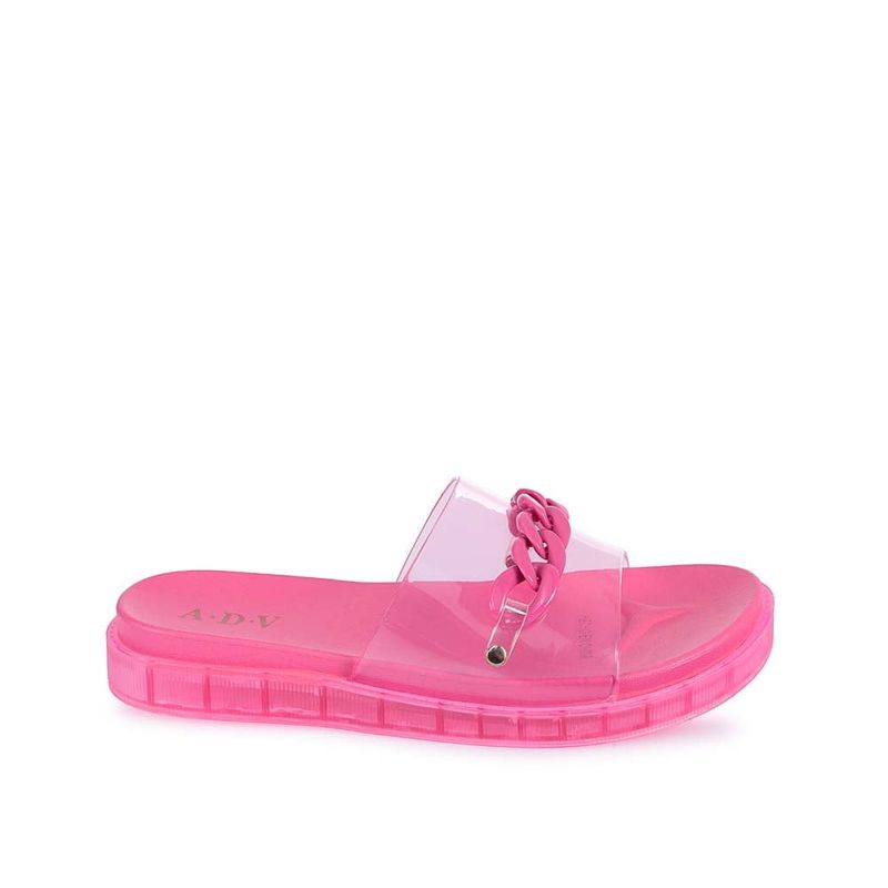 ADV - Sandalia Slide Casual ABY-2524 Fucsia ADV
