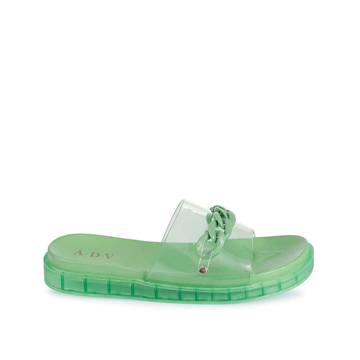 ADV - Sandalia Slide Casual ABY-2524 Verde ADV