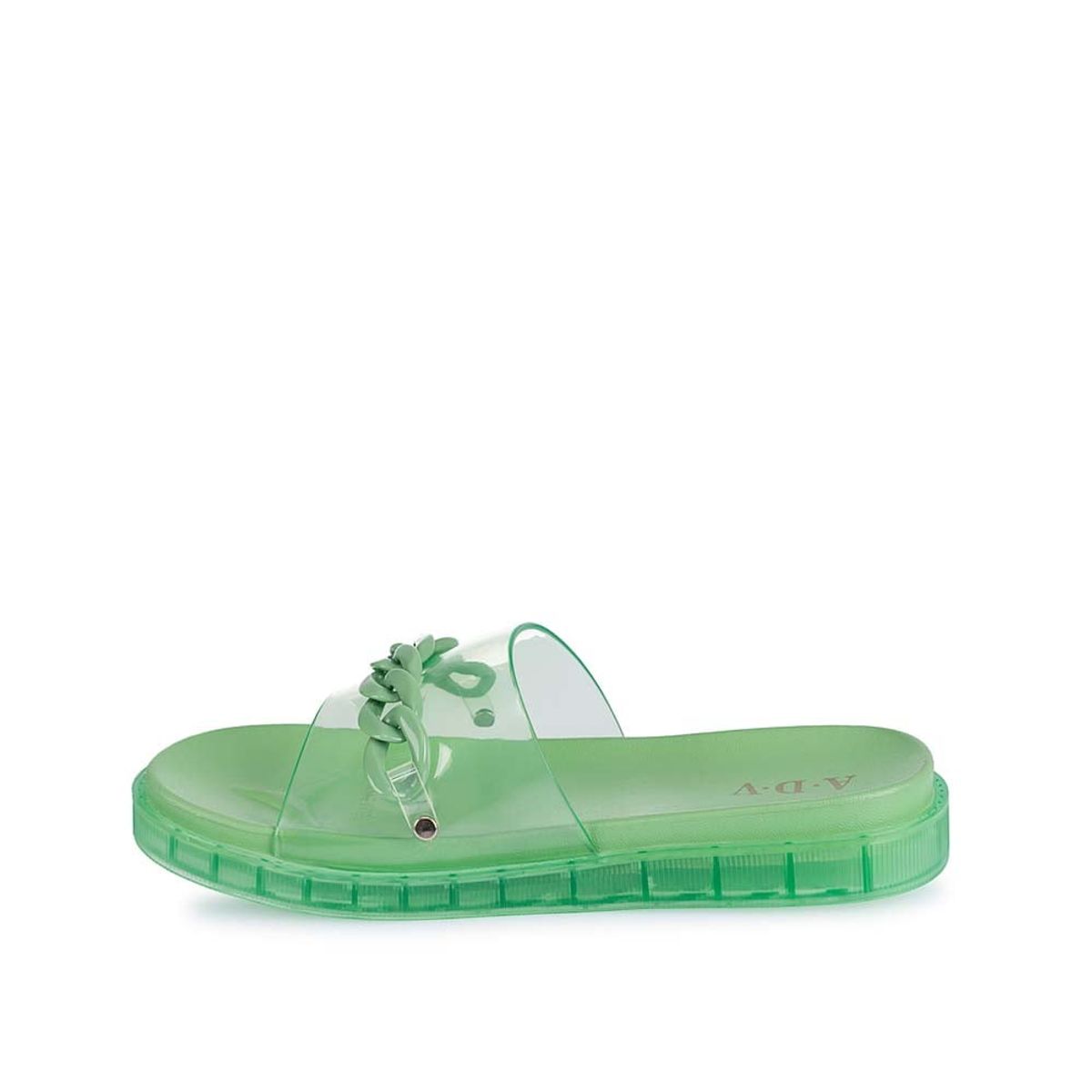 ADV - Sandalia Slide Casual ABY-2524 Verde ADV