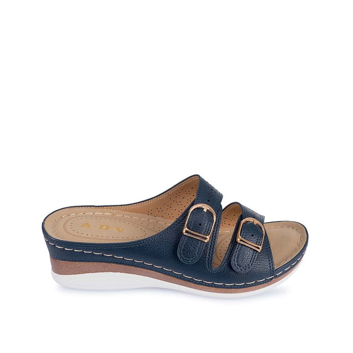 ADV - Sandalia Slide Casual ABY-2502 Azul ADV