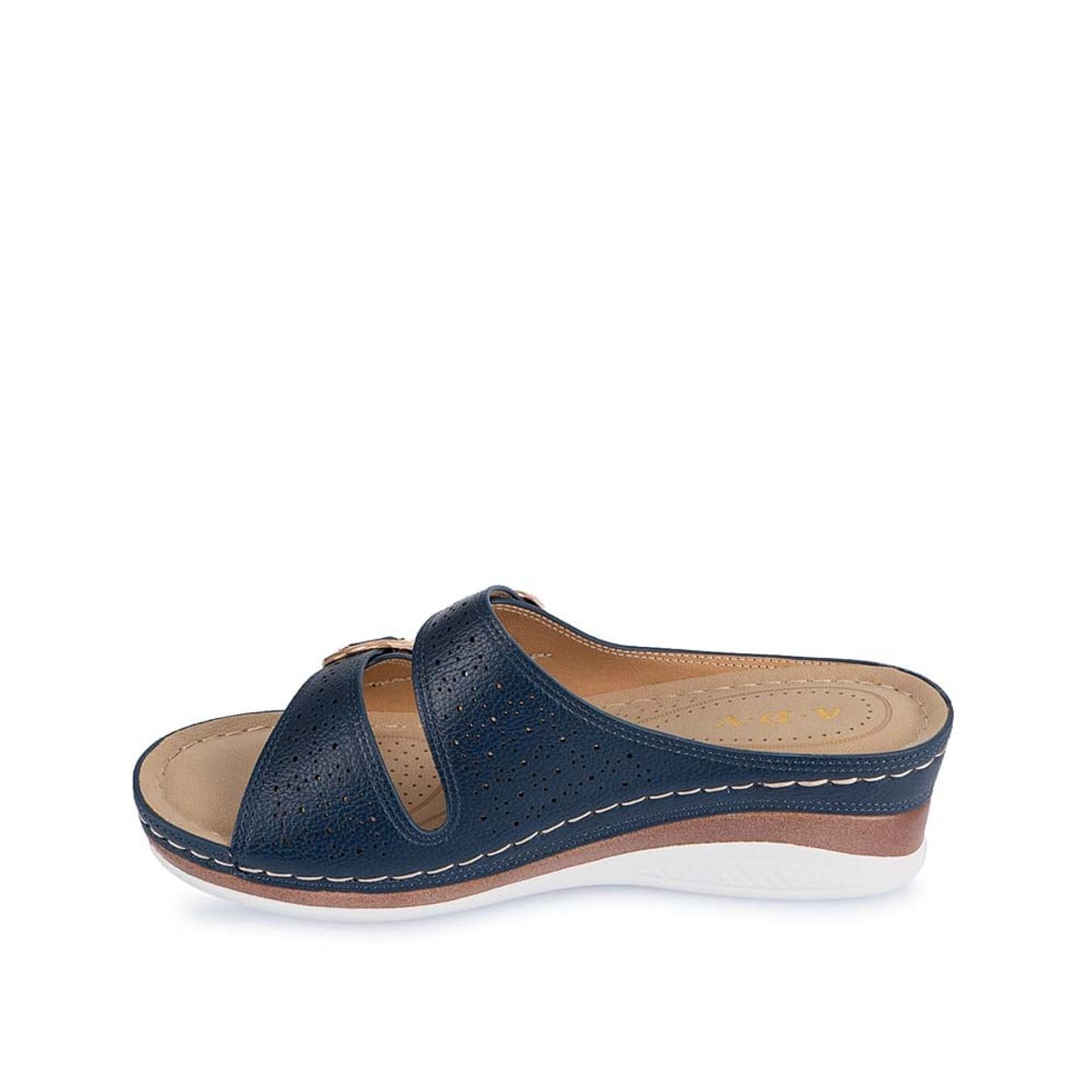 ADV - Sandalia Slide Casual ABY-2502 Azul ADV