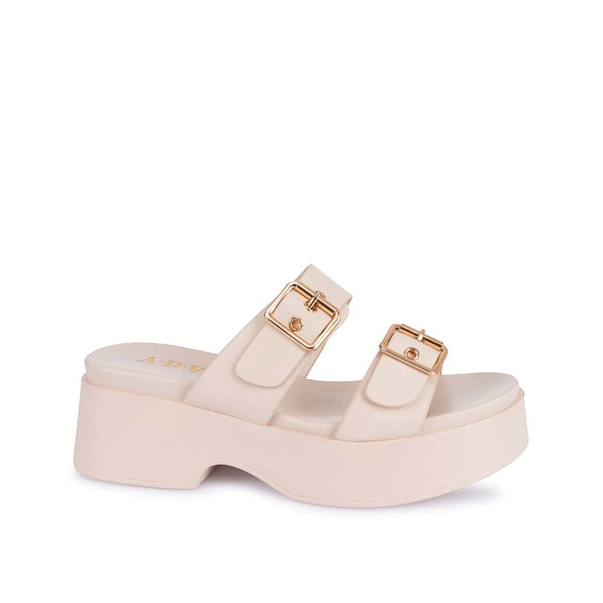 ADV - Sandalia Strap Casual ABY-2510 Hueso ADV