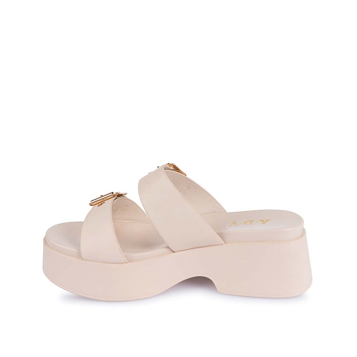 ADV - Sandalia Strap Casual ABY-2510 Hueso ADV