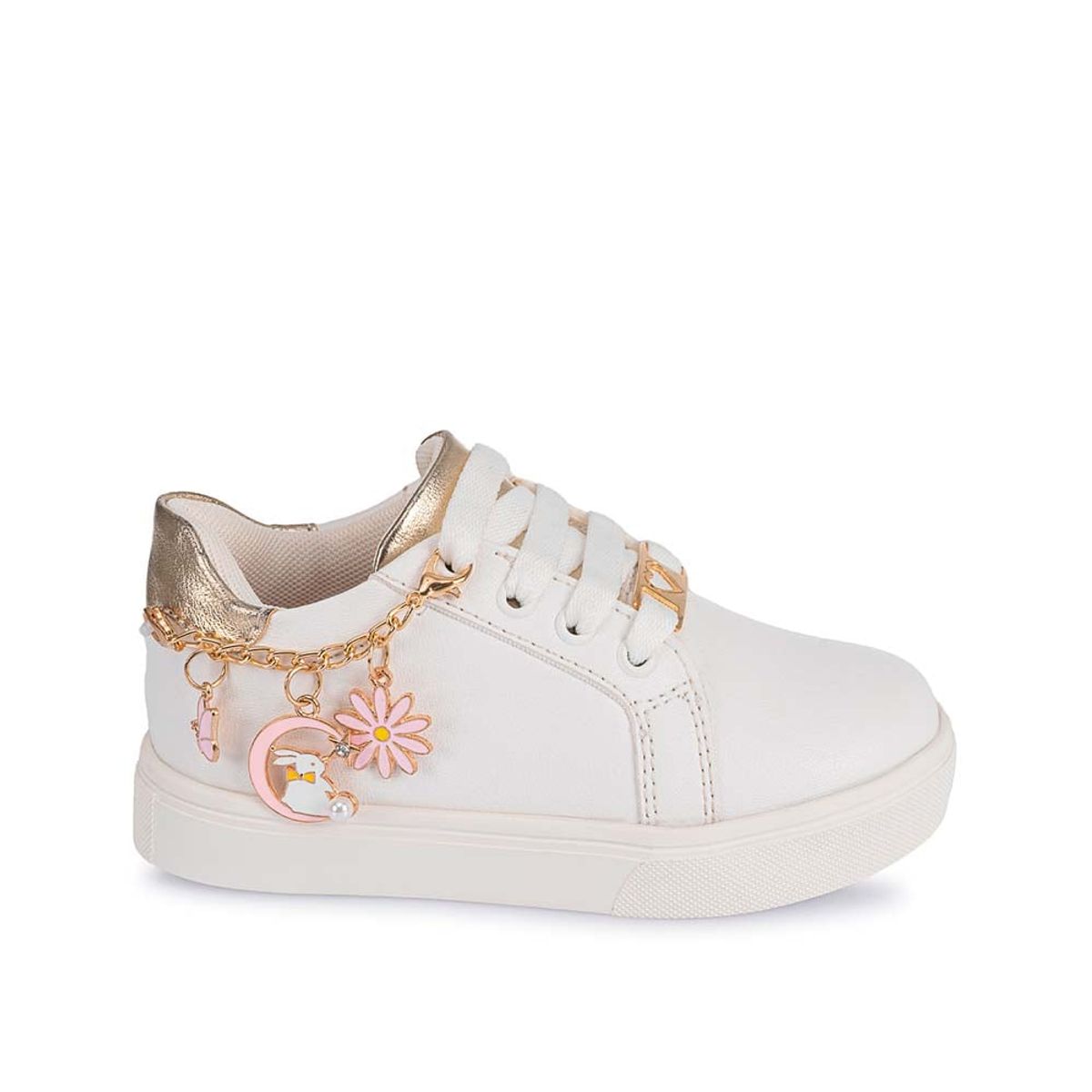 VIALE - Zapatilla  Casual LIA-2520 Blanco Piazza Kids