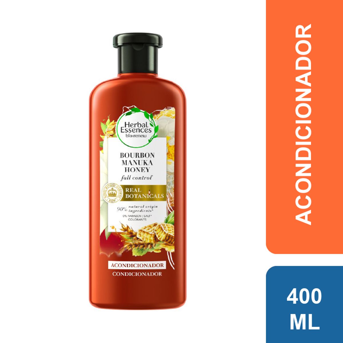 HERBAL ESSENCES - Acondicionador Herbal Essences Bourbon Manuka Honey 400 ml