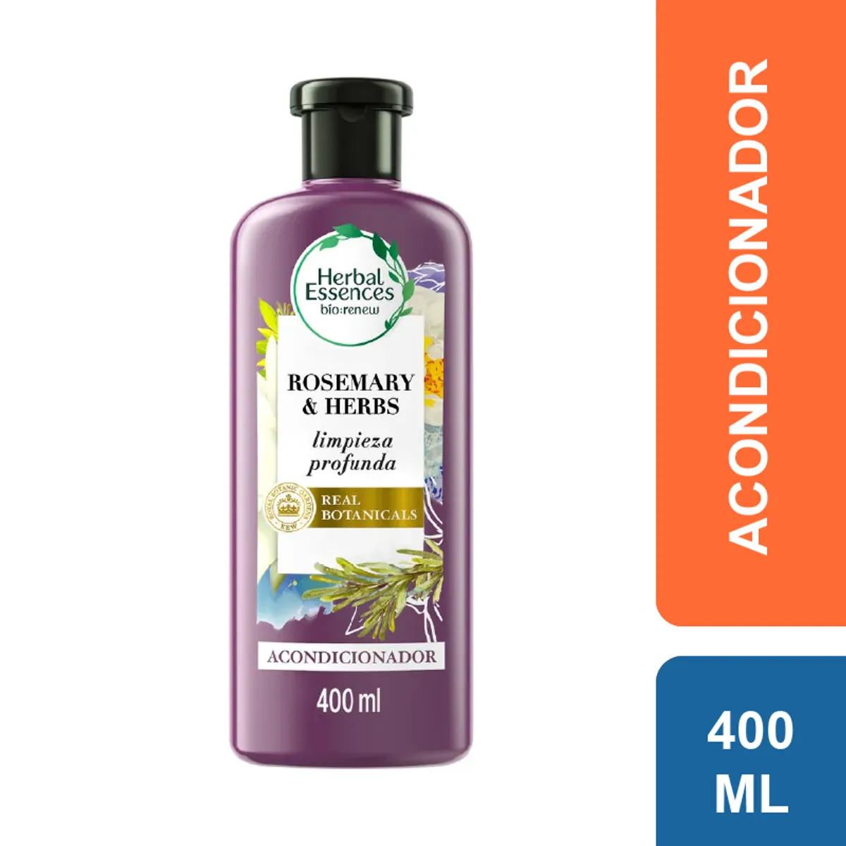 HERBAL ESSENCES - Acondicionador Herbal Essences Rosemary & Herbs 400 ml