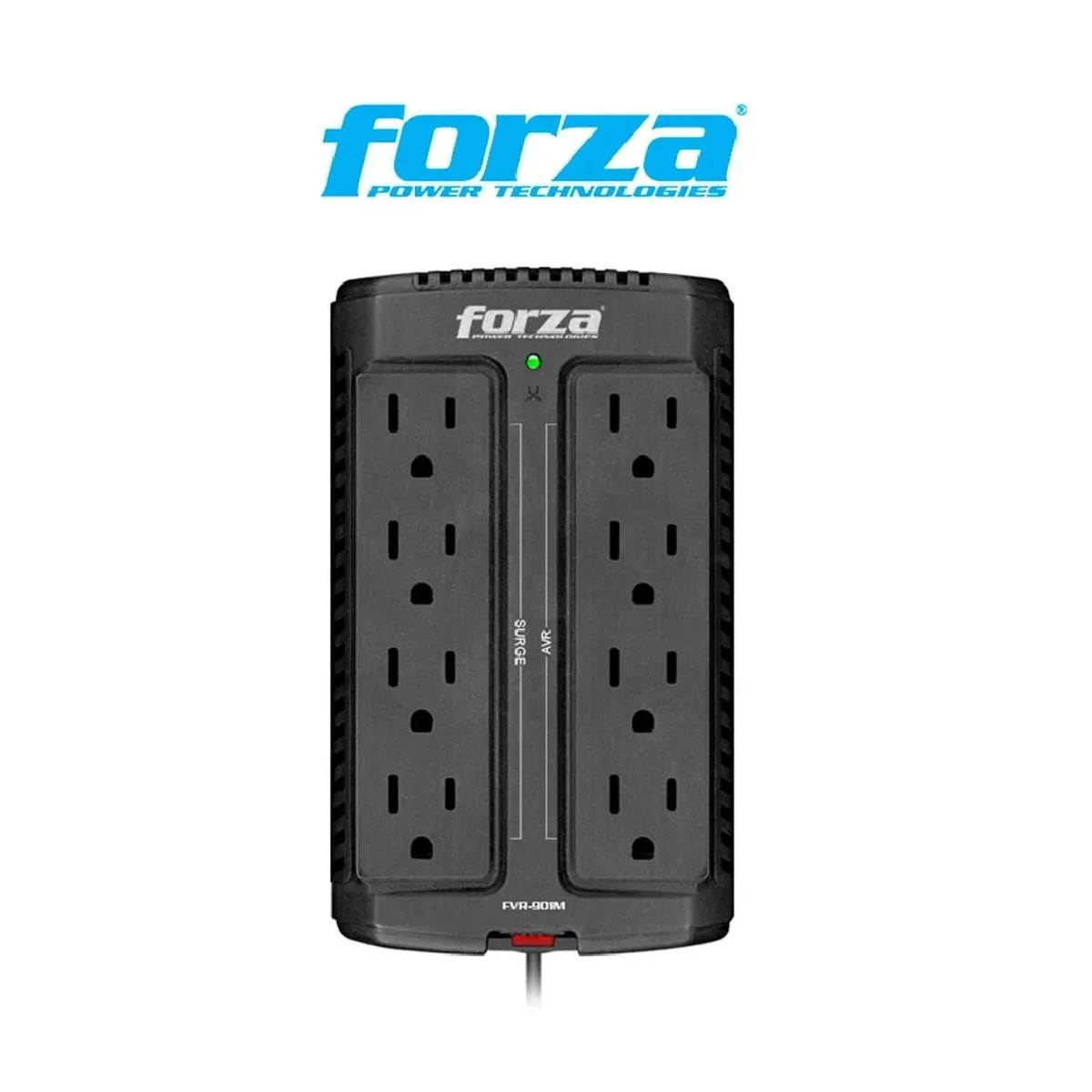 FORZA - Estabilizador Forza FVR-902 8 tomas 900VA/450W 220V