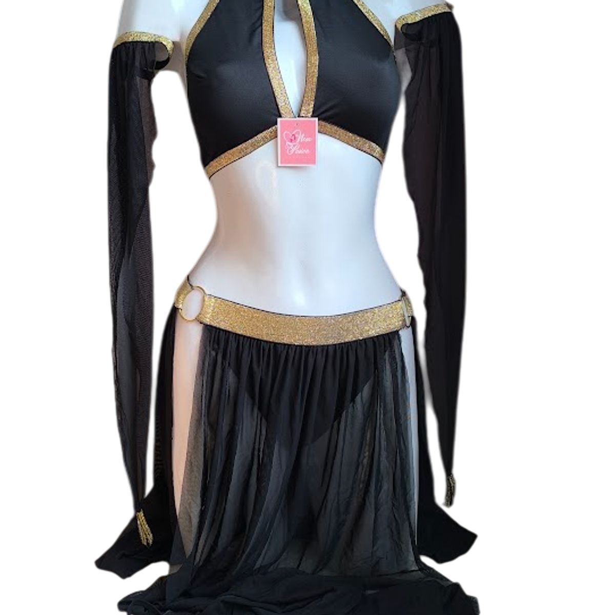 GENERICO - LENCERIA DISFRAZ DE BAILARINA ÁRABE LENCERIA ODALISCA