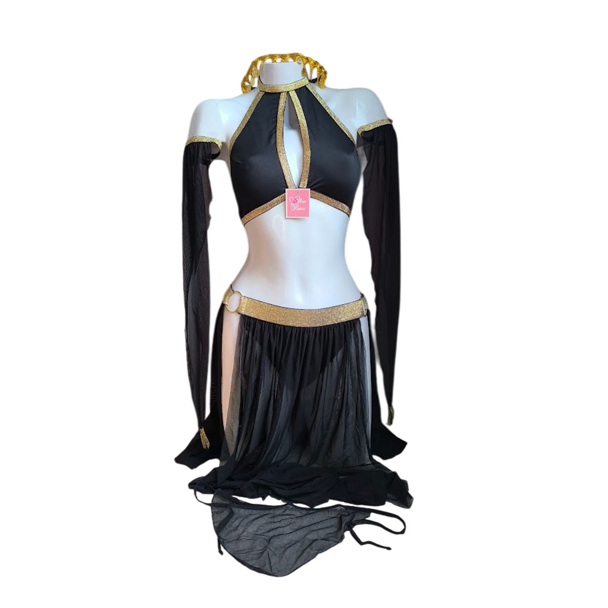 GENERICO - LENCERIA DISFRAZ DE BAILARINA ÁRABE LENCERIA ODALISCA