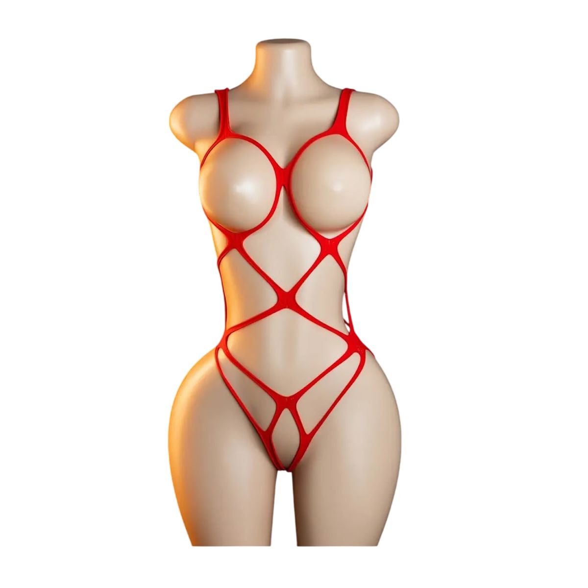 GENERICO - LENCERIA CORPORAL MALLA  CATSUIT BODY