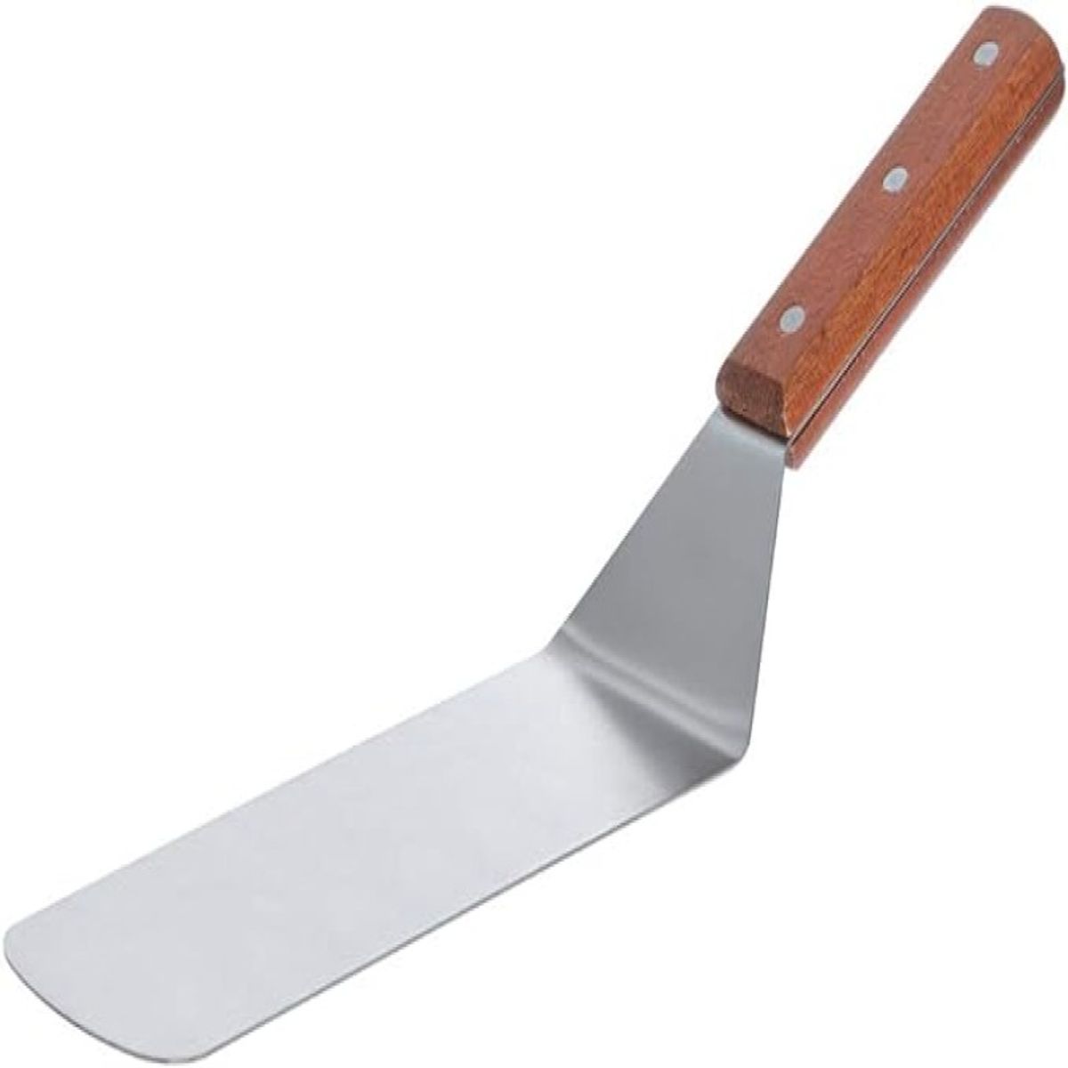 AURELA - Espátula con Mango de Madera para Parrilla y Cocina