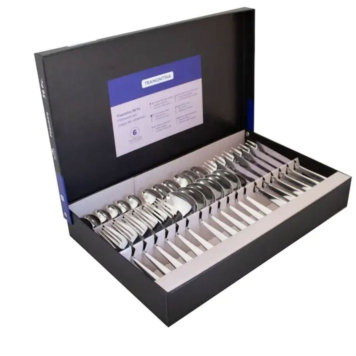 TRAMONTINA - Juego De Cubiertos 36Pz Amazonas TRAMONTINA
