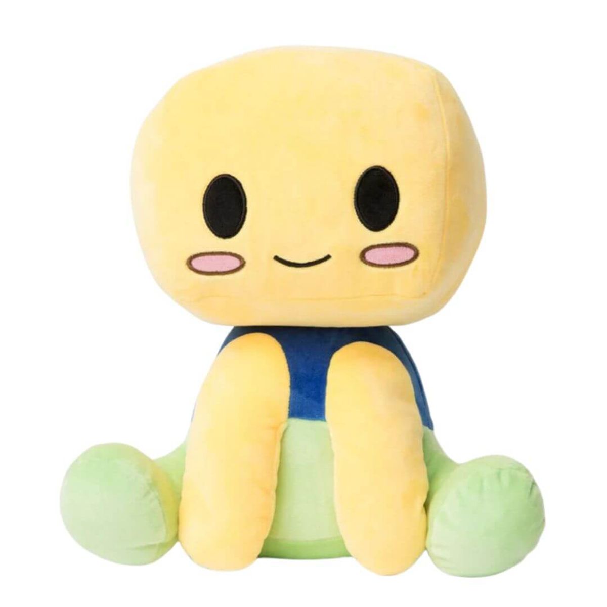 GENERICO - Peluche Roblox Noob Avatar Pelo Tocino Buddies Mide 20 cms