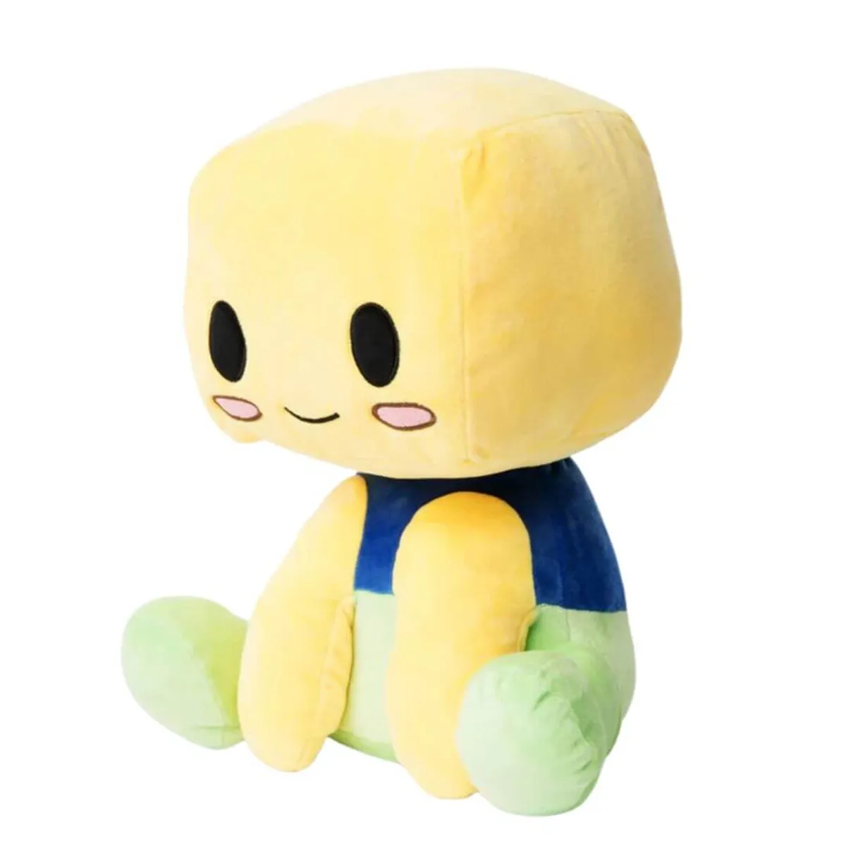 GENERICO - Peluche Roblox Noob Avatar Pelo Tocino Buddies Mide 20 cms