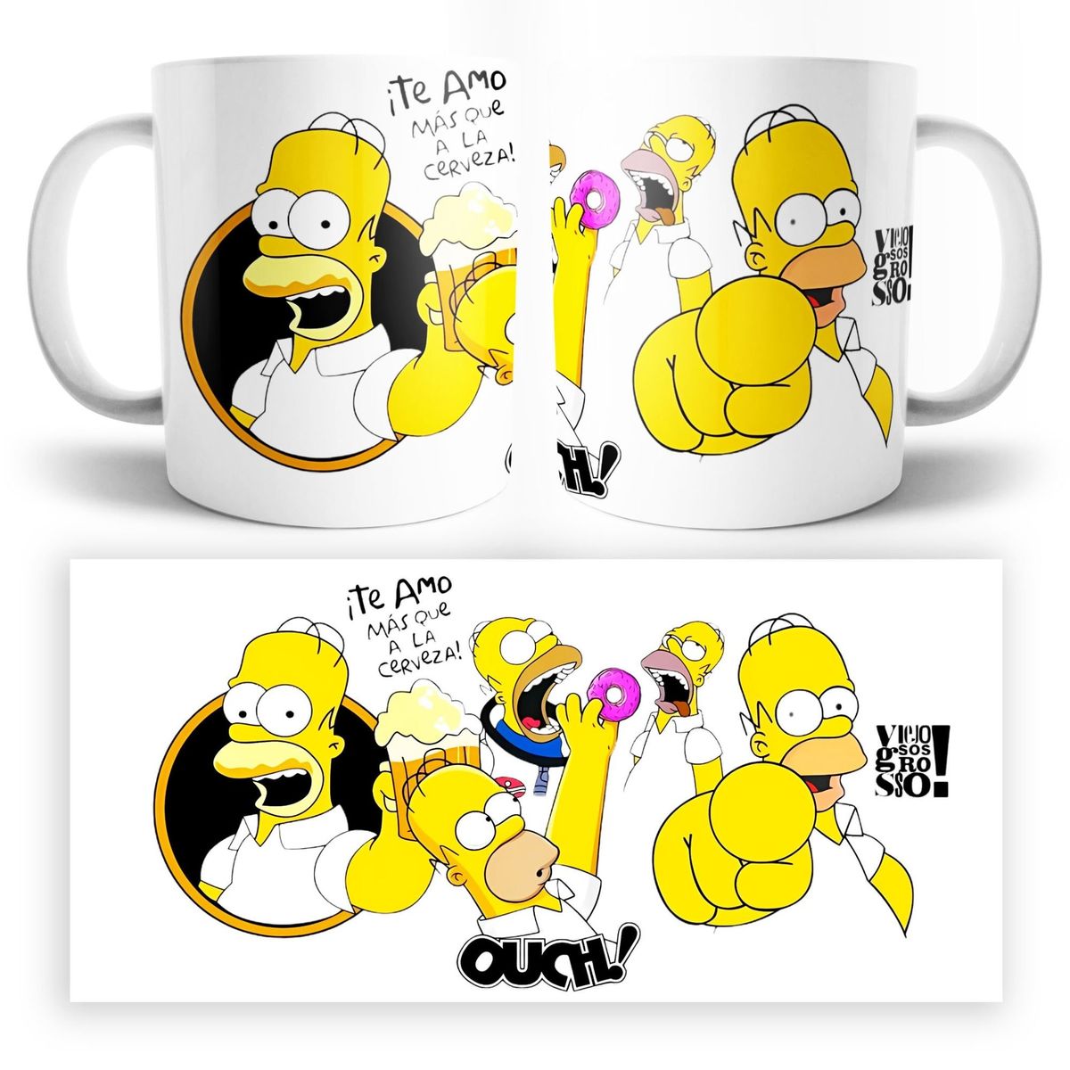 GENERICO - TAZA DE THE SIMPSONS 11oz - LQNN