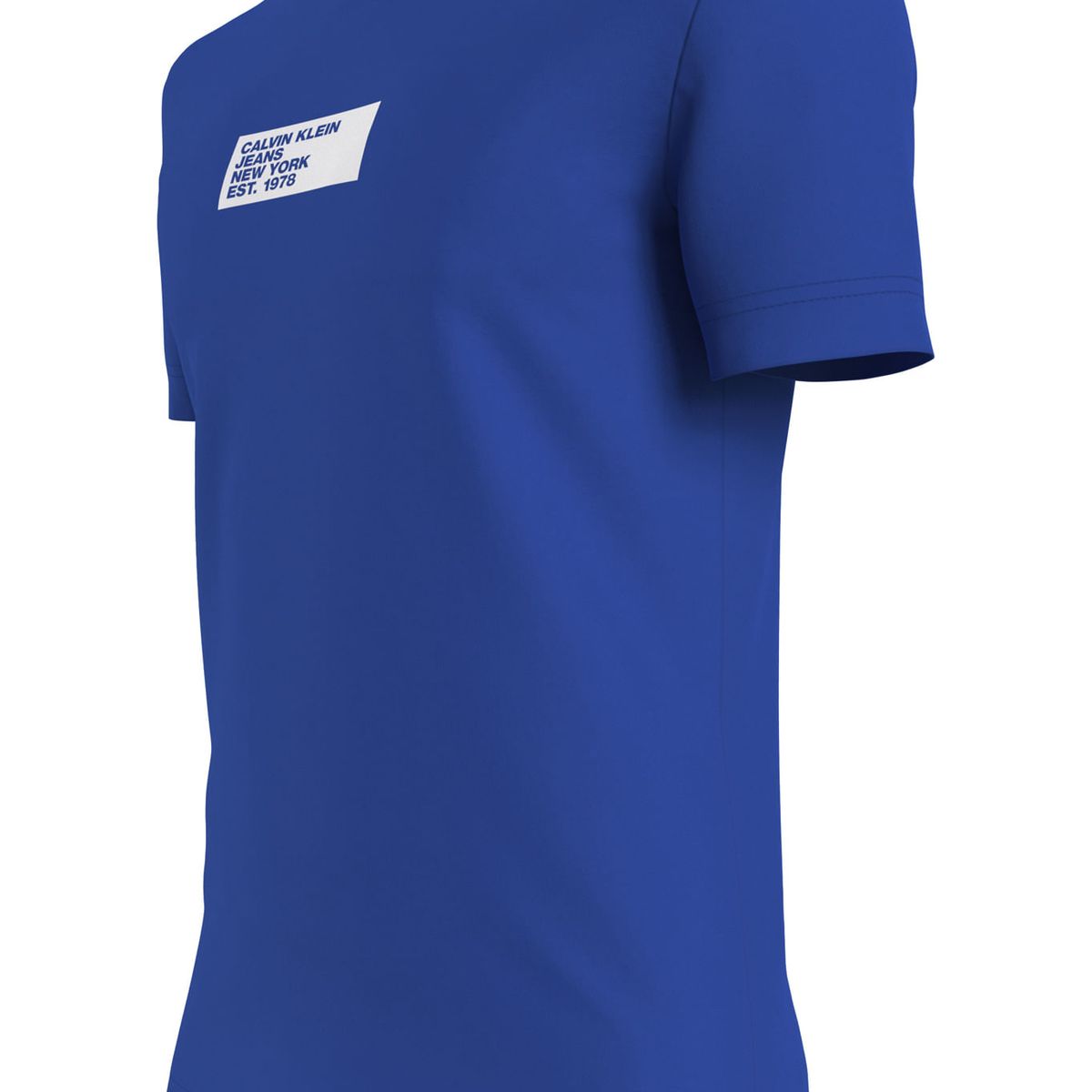 CALVIN KLEIN - CAMISETA SMALL CENTER BOX TEE CK