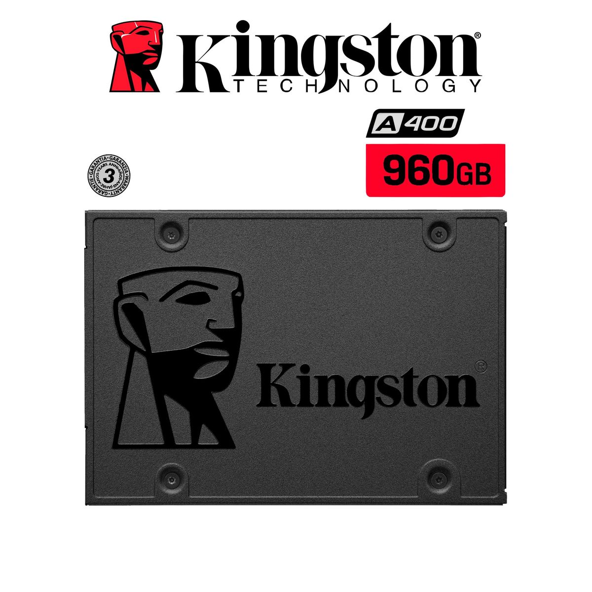 KINGSTON - Disco Solido SSD 960GB Kingtson A400