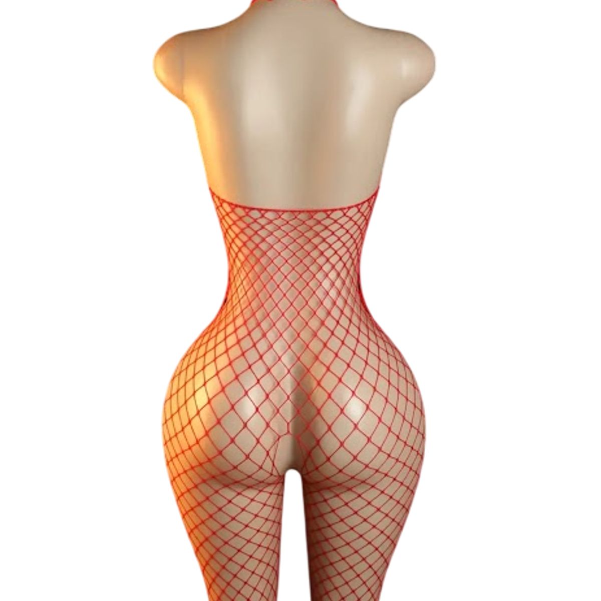 GENERICO - LENCERIA CORPORAL MALLA  CATSUIT VESTIDO