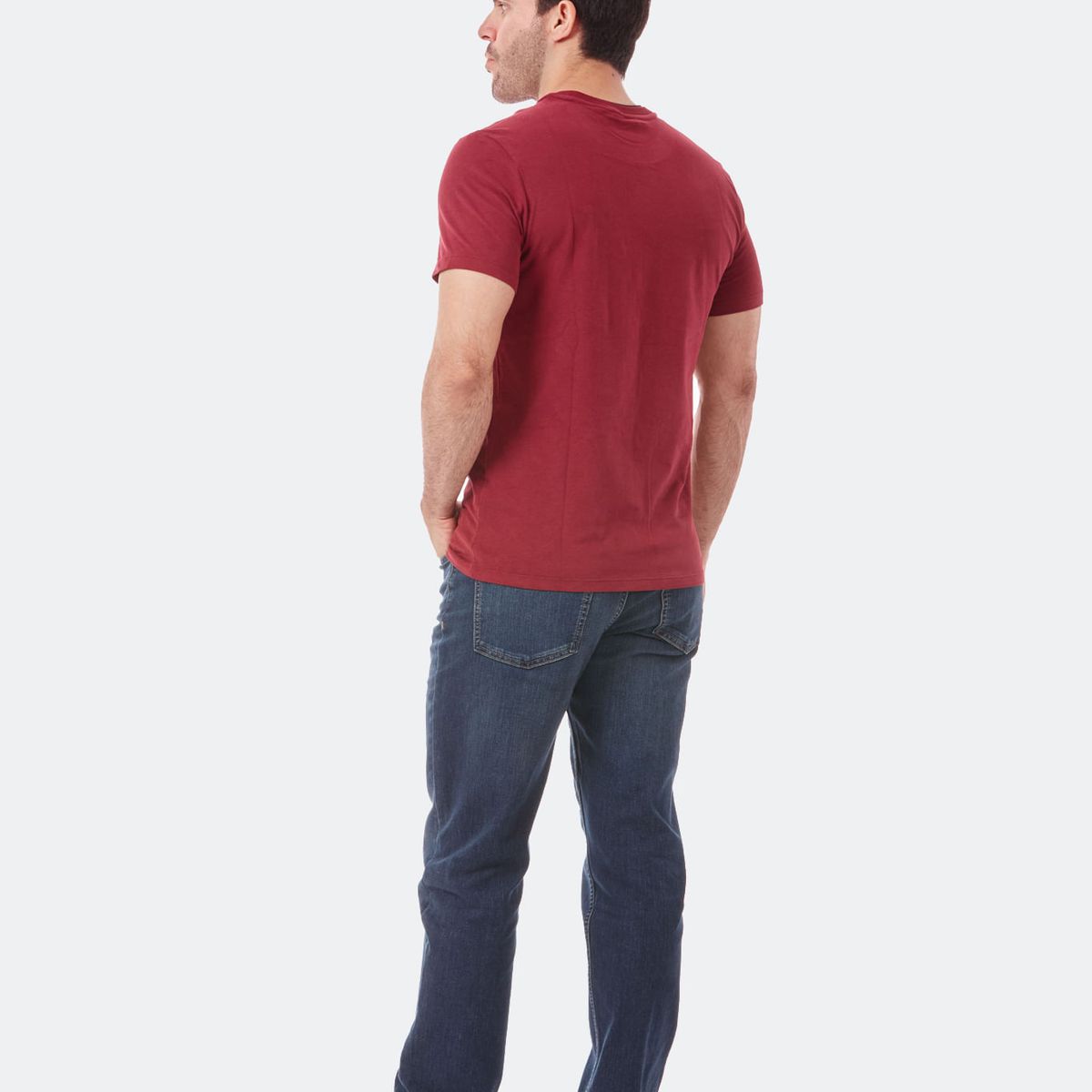 CALVIN KLEIN - CAMISETA SS SHOULDER TAPING TEE CK