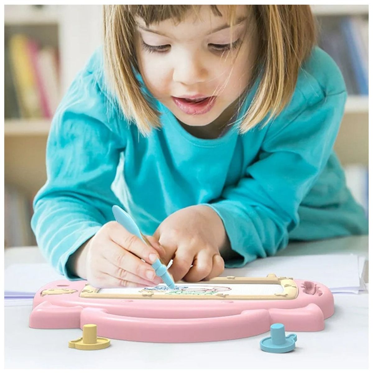 STAR - Pizarra de Aprendizaje Cara Magnético para Dibujar