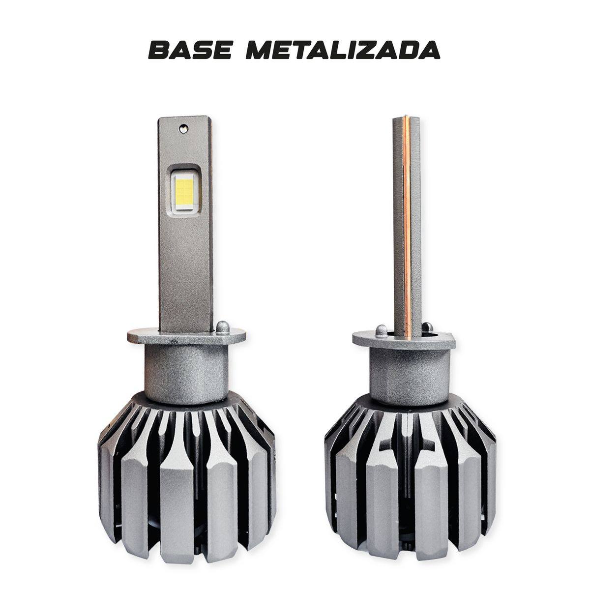 JET - Kit Focos Led TA100 Techla altas o bajas H1 30000lm