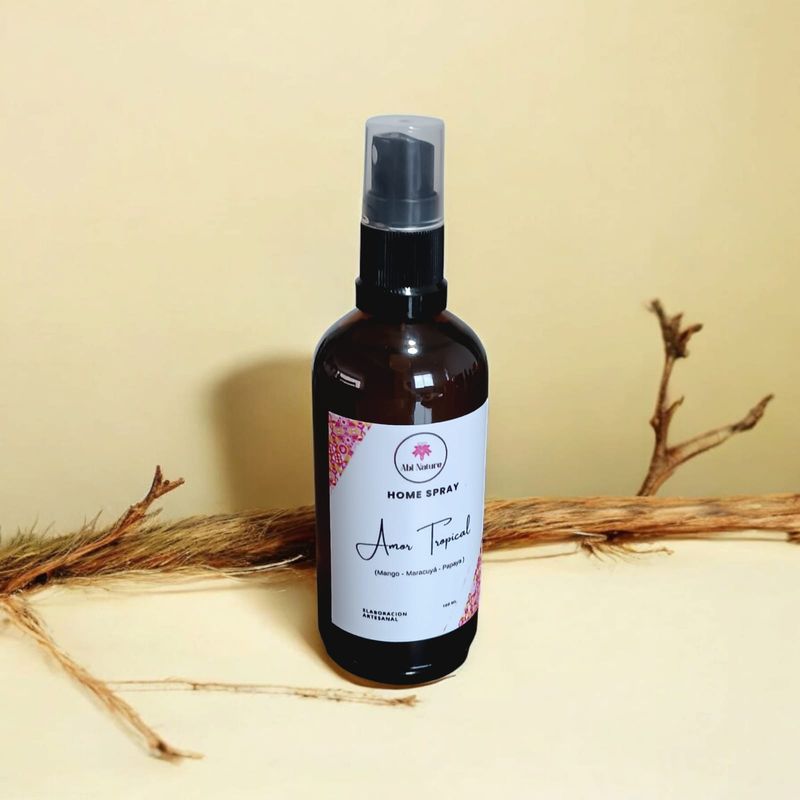 GENERICO - HOME SPRAY AROMATIZADOR DE AMBIENTE Y TEXTIL AMOR TROPICAL 100 ML