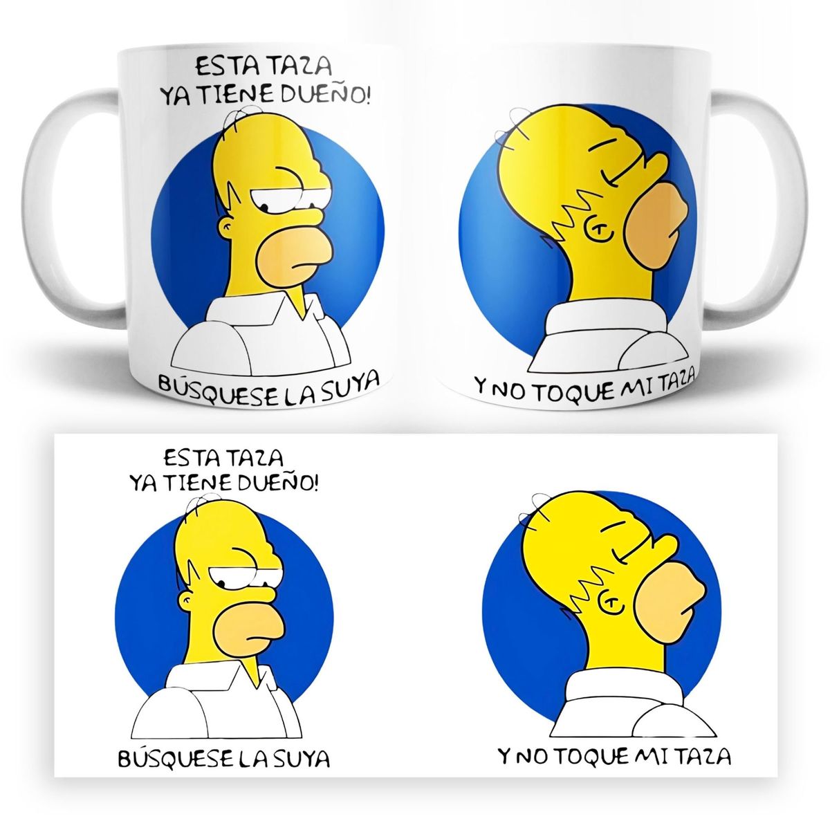 GENERICO - TAZA DE THE SIMPSONS 11oz - LQNN