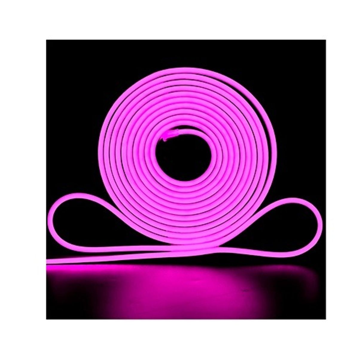 GENERICO - Luces Led Neon Tipo Manguera 5MTS Lila 12v