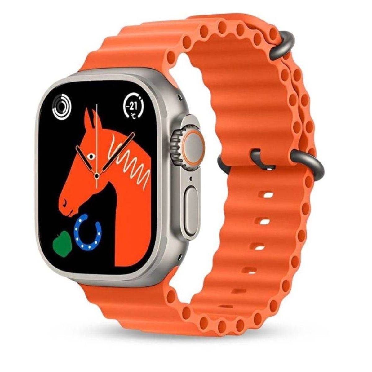 GENERICO - Smartwatch T900 ULTRA 3 MAX NARANJA