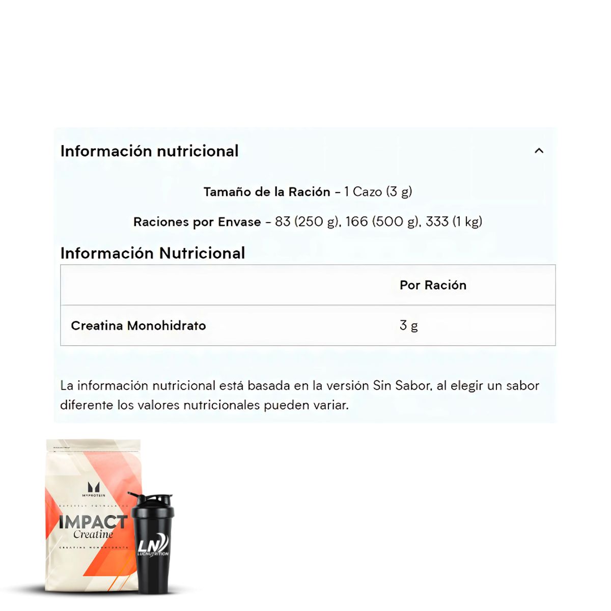 MYPROTEIN - Creatina myprotein 1 kg - Creatina Monohidratada My Protein