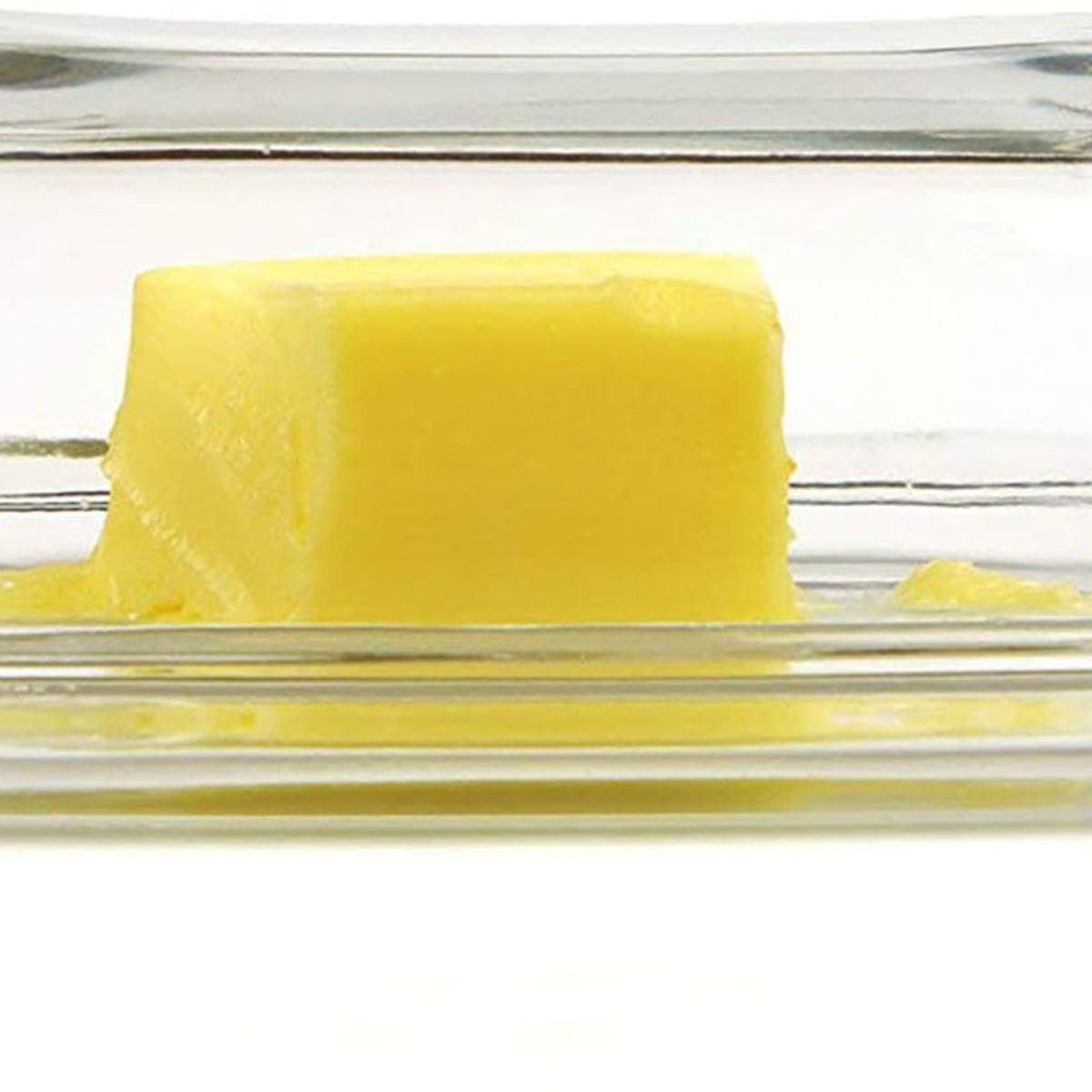 CIRCLE GLASS - Butter Dish Mantequillera de Cristalería Fina 380gr CIRCLEWARE